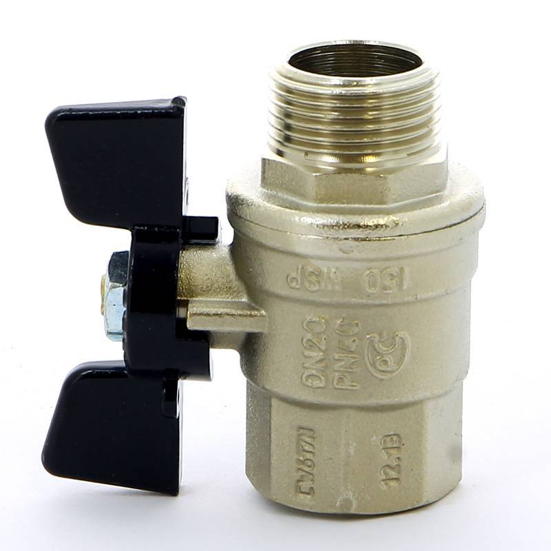 Кран шаровой Bugatti Oregon 3/4 НВ бабочка 03070065