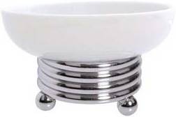 Мыльница настольная Boheme Hermitage хром 10390