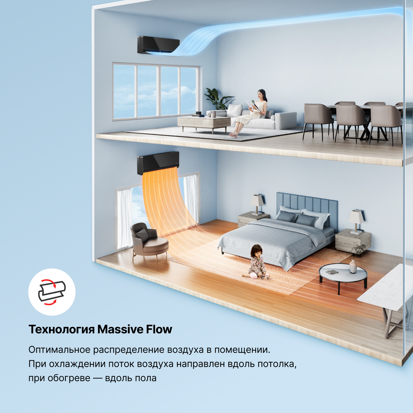 Сплит-система Kentatsu Omori KSGOM35HZRN1/KSROM35HZRN1 инверторная KSGOM35HZRN1/KSROM35HZRN1