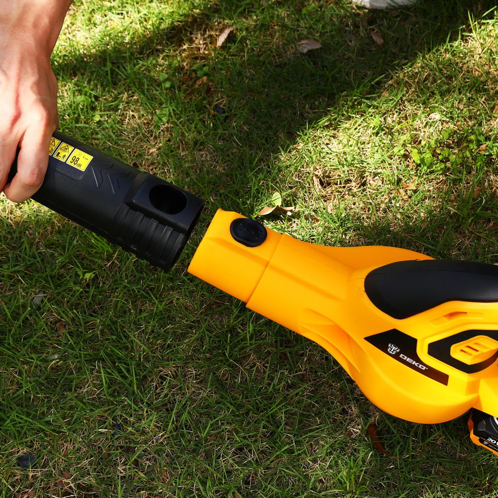 Воздуходувка аккумуляторная DEKO DKBL21 20 В 2x4.0 Ач 063-4307