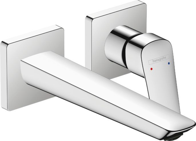 Смеситель для раковины Hansgrohe Logis Fine настенный 71256000