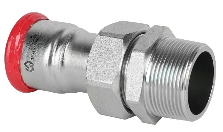 Разъемное соединение Hogert 22x3/4 Н оцинкованная сталь CF5260605