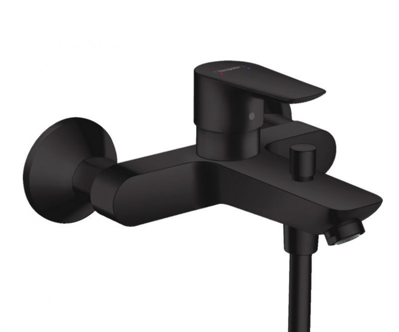 Смеситель для ванны Hansgrohe Talis E матовый черный 71740670