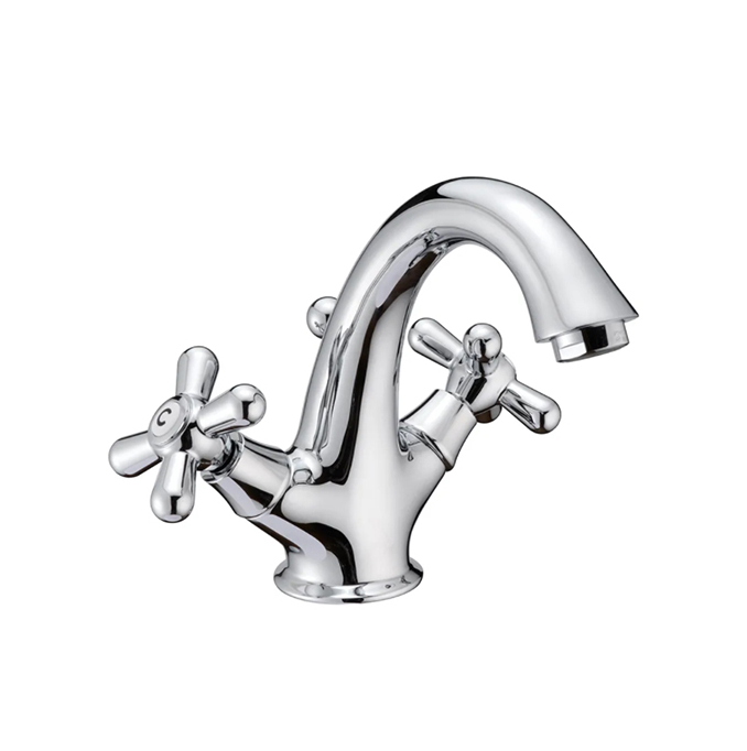 Смеситель для раковины Cisal Croisette вентильный на 3 отверстия хром CS00151121