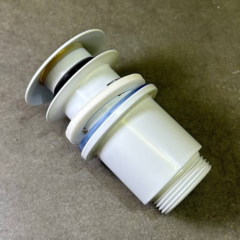 Донный клапан Arrowhead 1 1/4 80 мм с переливом белый 740006