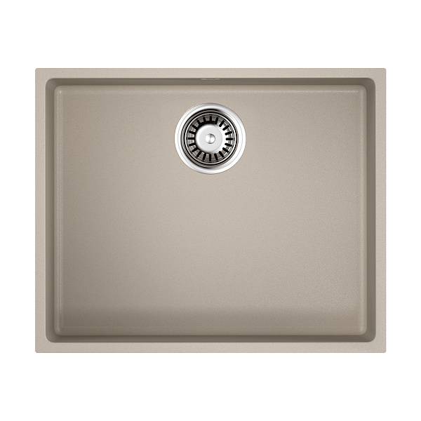 Кухонная мойка Omoikiri Bosen 54-U-SA Tetogranit 54x44 см бежевый 4993163