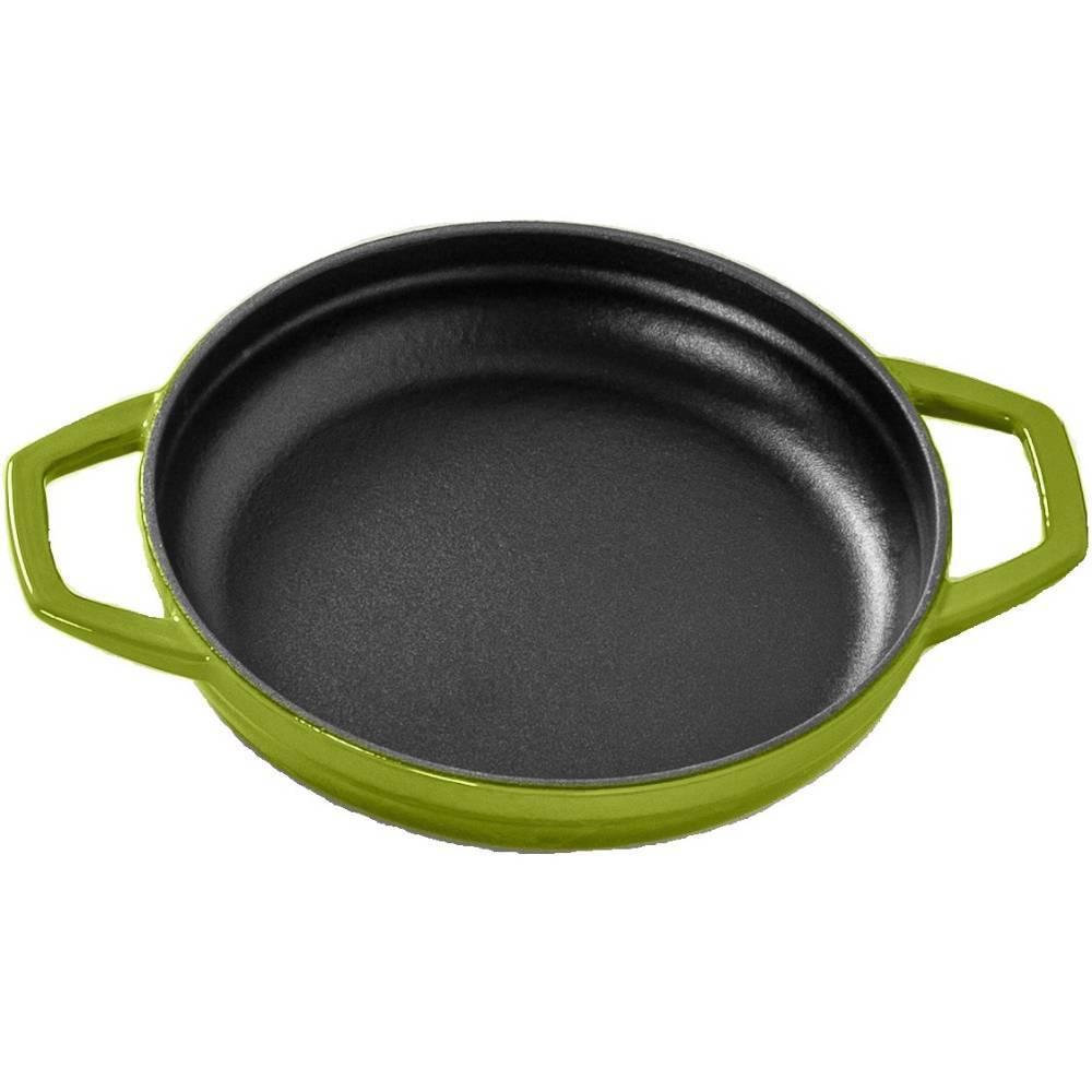 Сковорода с двумя ручками Hascevher KTV 22 см Green A622822