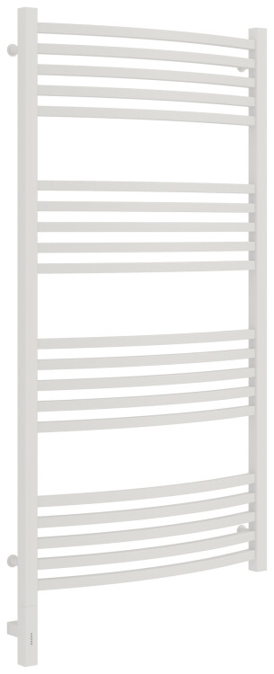 Полотенцесушитель электрический Сунержа Аркус 3.0 1320x630 мм нижнее слева МЭМ белый матовый 30-5704-1260