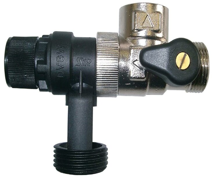 Группа безопасности водонагревателя SYR Typ 330 3/4 7 бар 0330.20.000