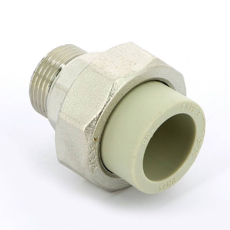 Муфта полипропиленовая FV-Plast разъемная с наружной резьбой 25x3/4 237025