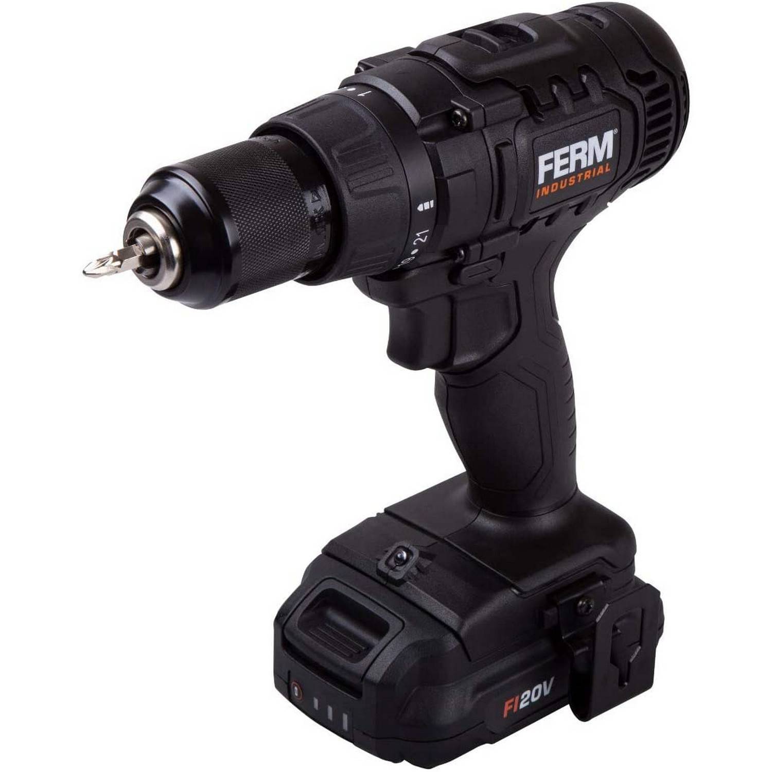 Дрель-шуруповерт аккумуляторная Ferm Industrial CDMP 20 В CDMP