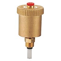 Клапан воздухоотводный автоматический Giacomini 3/8 с запорным клапаном R99IY002.