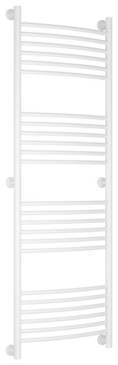Полотенцесушитель водяной Сунержа Богема выгнутая 1500x500 мм матовый белый 30-0221-1550