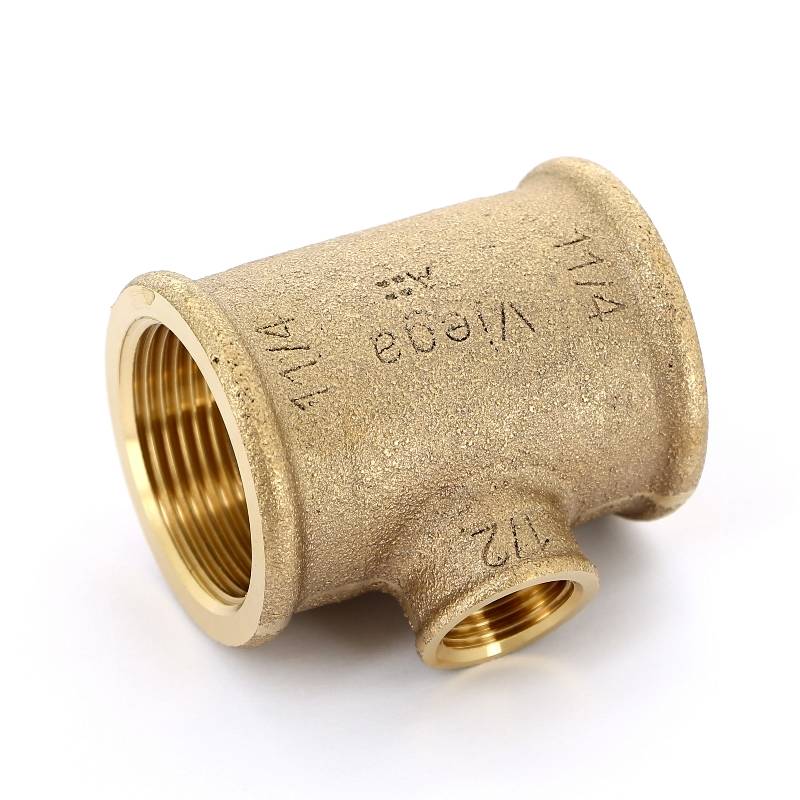 Тройник бронзовый Viega 1 1/4x1/2x1 1/4 ВР 650735