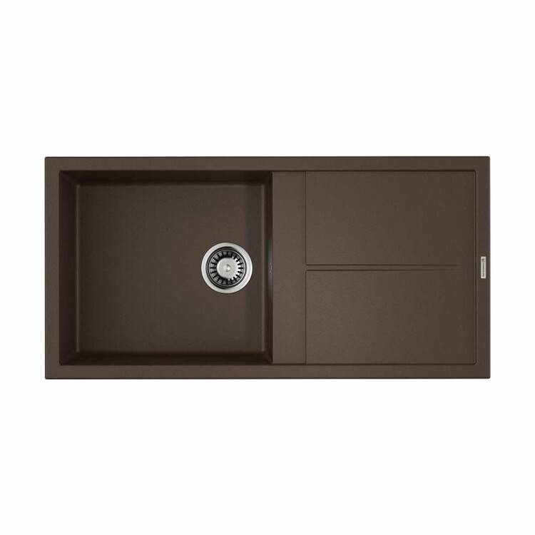Кухонная мойка OMOIKIRI Sumi 100 1000x500 мм темный шоколад 4993658