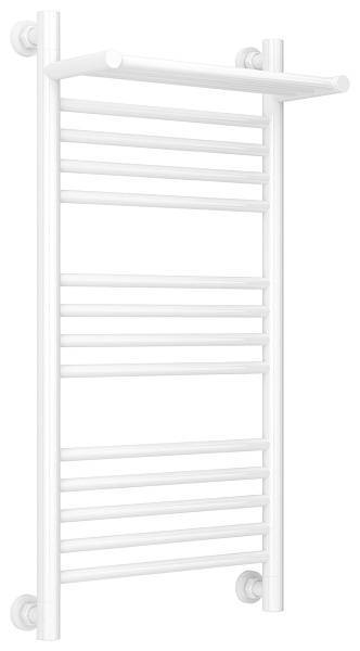 Полотенцесушитель водяной Сунержа Богема+ с 1 полкой 400x800 мм белый 12-0223-8040