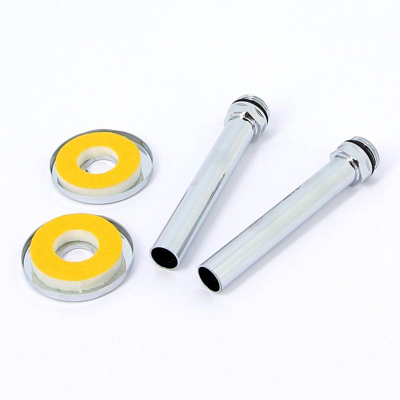 Комплект присоединительный Carlo Poletti 1/2 x 16 x 120 мм хром A54650B