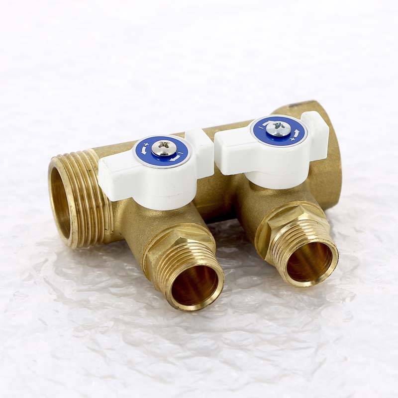 Коллектор Uni-Fitt 1 НВ 2 выхода 1/2 Н 40 мм 424G4220