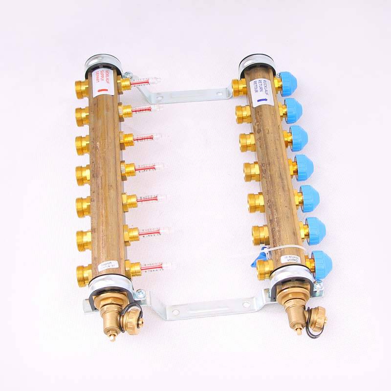 Коллекторная группа Watts HKV/T с расходомерами 1x3/4 EK 7 выходов 10004201