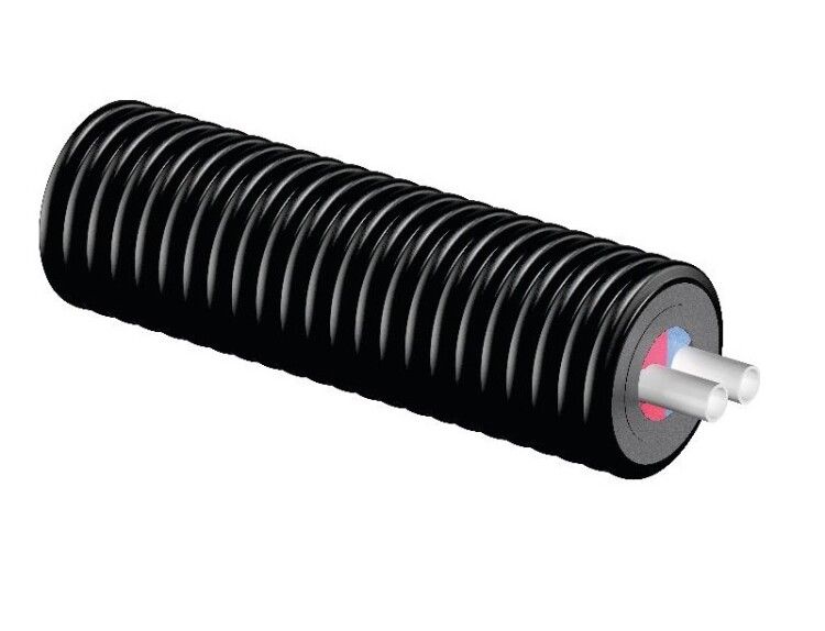 Труба Uponor Ecoflex Varia Twin 2x32x2,9/140 PN6 бухта 200 м 1018239