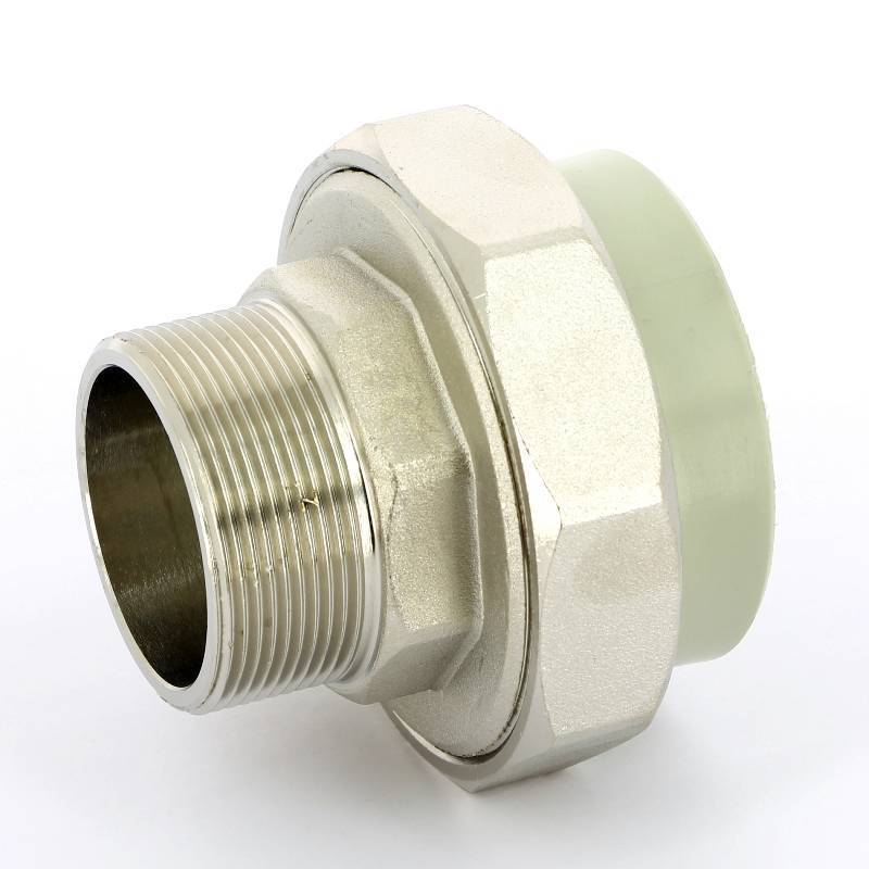 Муфта полипропиленовая FV-Plast разъемная с наружной резьбой 63x2 237063