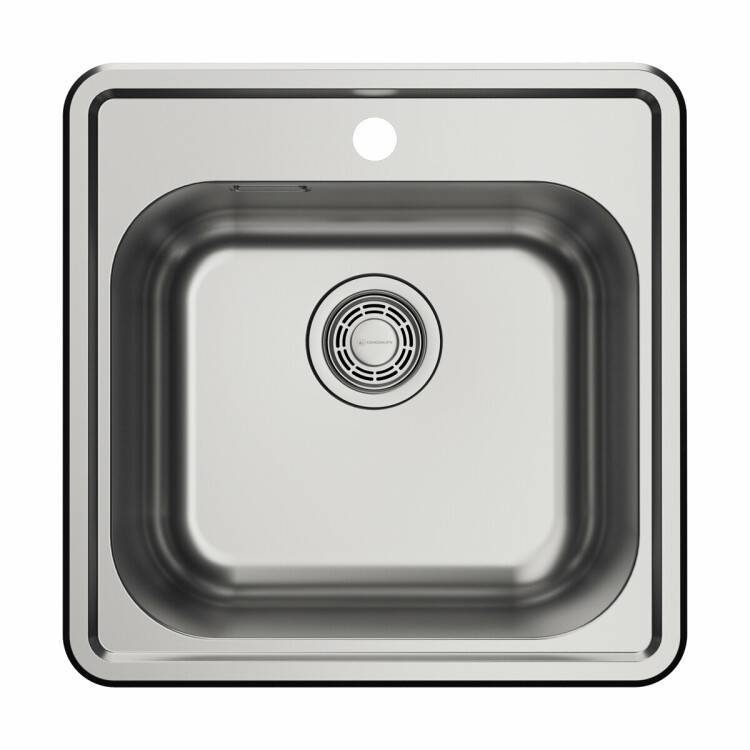 Кухонная мойка OMOIKIRI Notoro 48-IN 485x485 мм silver matt 4997437