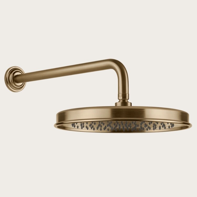 Верхний душ Gessi VENTI20 328x328 мм Warm Bronze Brushed PVD 65149/726
