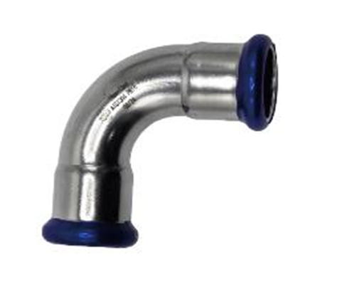 Угольник 90° Hogart 42 мм пресс нержавеющая сталь SS53009