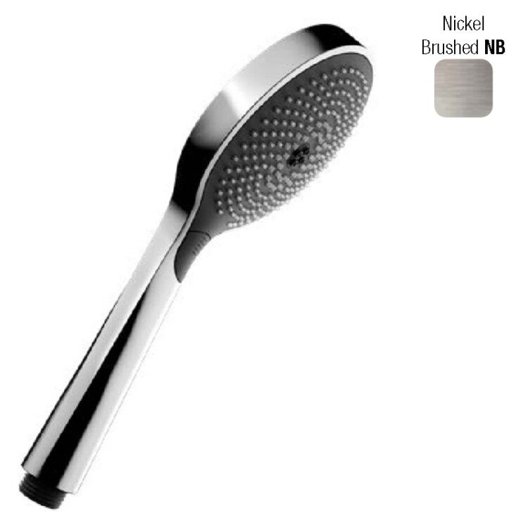 Ручной душ, Almar, Hand Showers, 110, цвет-Nickel Brushed/чёрный (Товар заказной, возврату не подлежит)