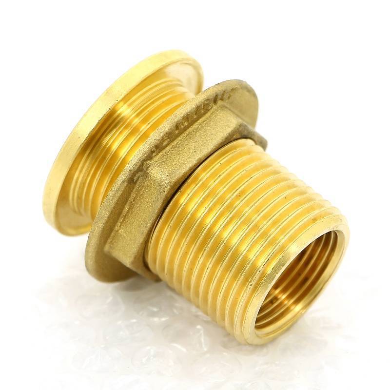 Выпуск резервуарный Uni-Fitt 1 НР с контргайкой и фланцем без заглушки 632G4000