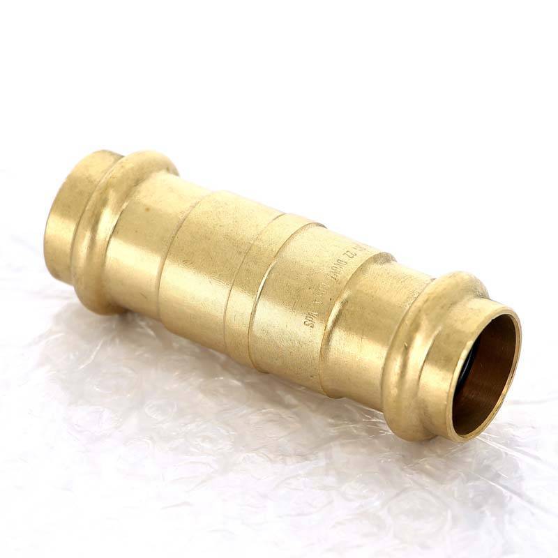 Муфта надвижная пресс Viega Sanpress 22 мм бронза 119041