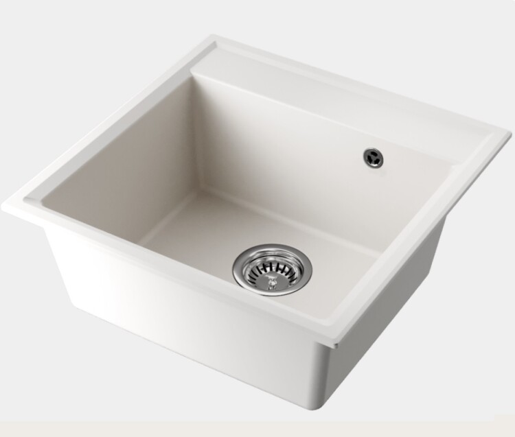 Кухонная мойка OMOIKIRI Daisen 51-U 510x510 мм пастила 4997576