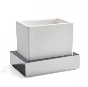 Стакан с держателем 3SC SK 3.0 120х90х100 мм хром SK03ASL