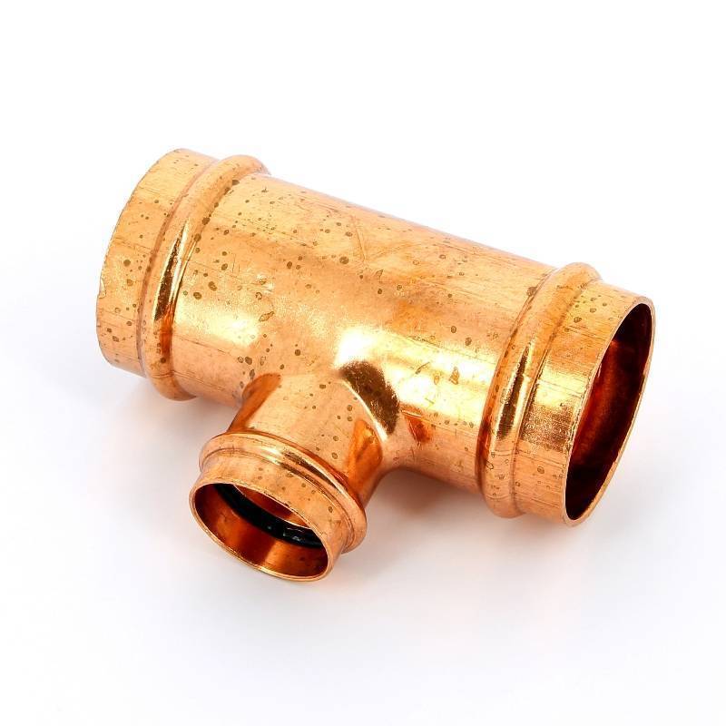 Тройник пресс IBP >B< Press 54х35х54 мм медь P5130 05435054