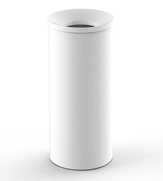 Ведро для мусора Decor Walther DW 55 с педалью белый матовый 0615550