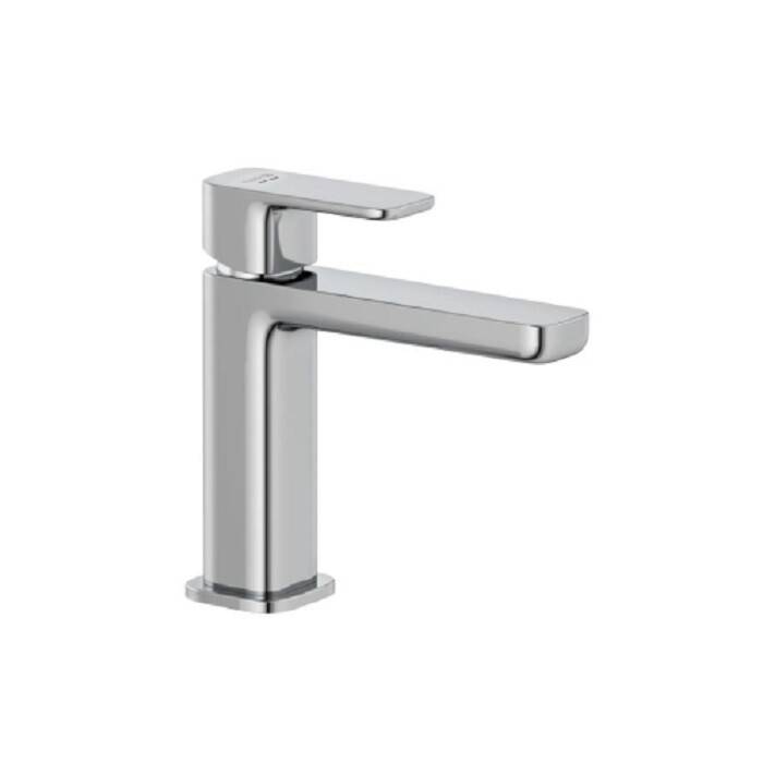 Смеситель для раковины Kludi Renon 110 с донным клапаном Push-Open черный матовый 422883975