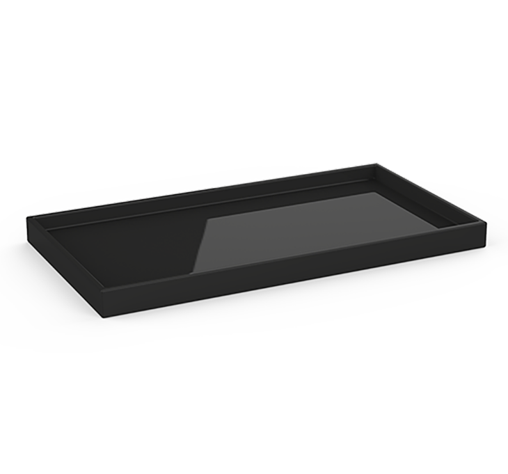 Лоток Decor Walther Of.Line 300х160х20 мм черный 0863760