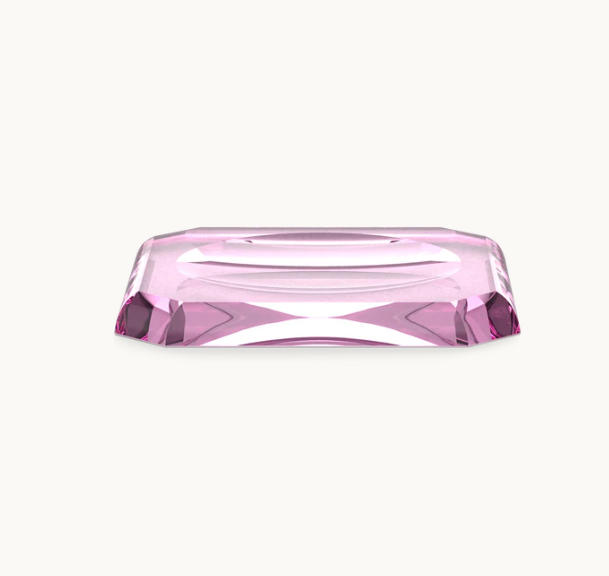 Лоток для расчески Decor Walther Kristall KR KS 230x130x22 мм розовый 0924061
