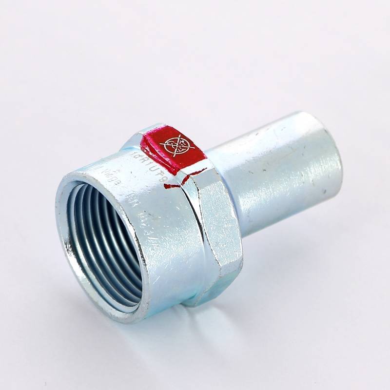 Муфта-вставка Viega Prestabo с внутренней резьбой 18x3/4 оцинкованная сталь 559151