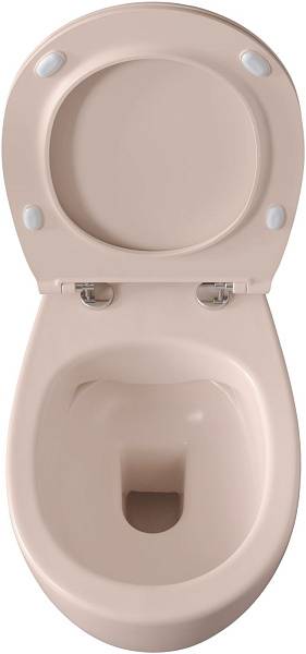 Чаша подвесного унитаза Allen Brau Fantasy розовый 4.11004.SM