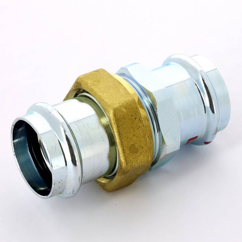 Муфта разъёмная пресс Viega Prestabo оцинкованная сталь 42 мм 559359