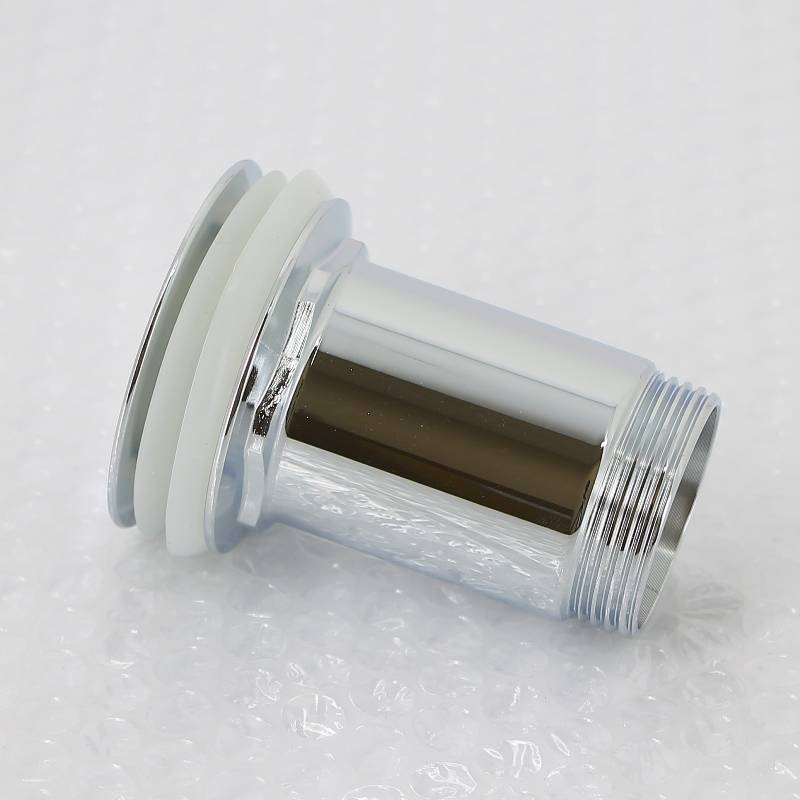 Выпуск AlcaPlast 1 1/4 Click-Clack с переливом малая пробка хром A391