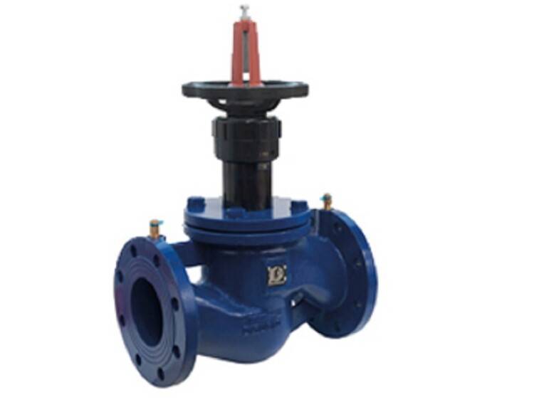 Клапан балансировочный статический фланцевый Giacomini R206B DN 65 R206BY206