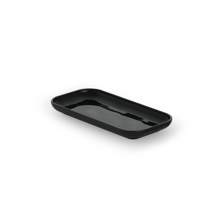 Лоток для расчески Decor Walther DW 60 197x97x20 мм черный 0860260