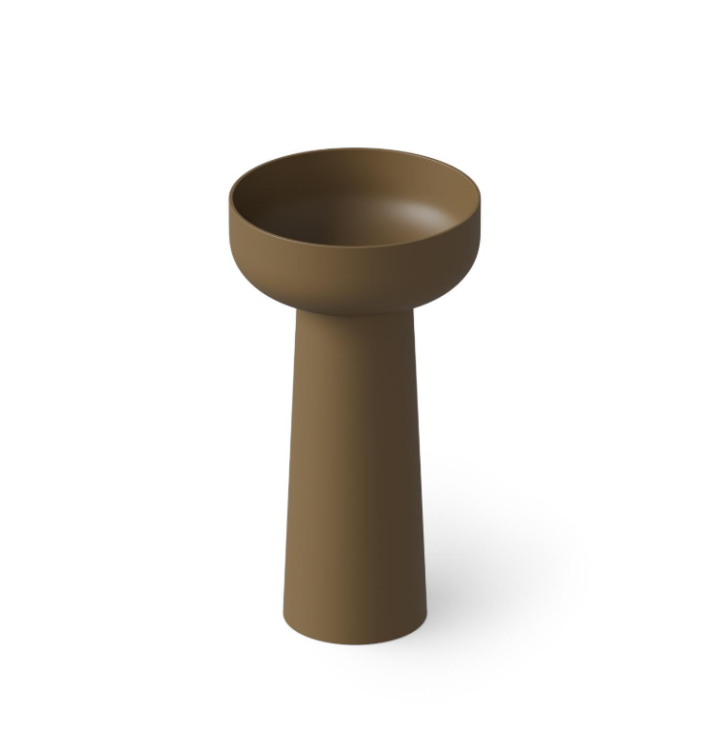 Раковина DEA Design Pedestal Basin напольная 480x480x880 мм Dark Camel DD2027480181