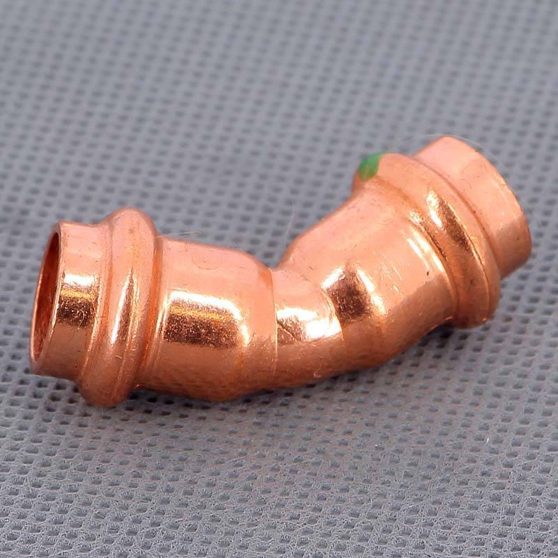 Угол пресс 45° Viega Profipress 12 мм медь 292409