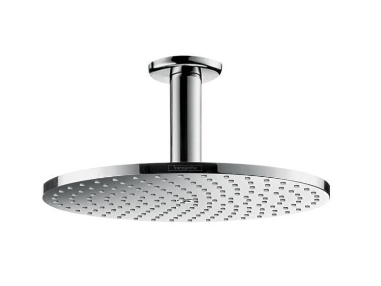 Верхний душ Hansgrohe Raindance S 240 1jet PowderRain с потолочным подводом 240 мм хром 27620000