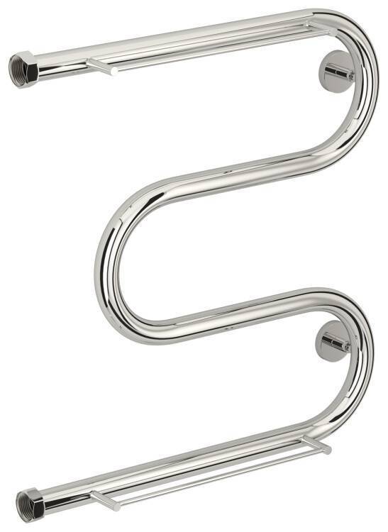 Полотенцесушитель водяной Сунержа М-образный 500x500 мм вертикальное подключение полированная сталь 00-4008-5050