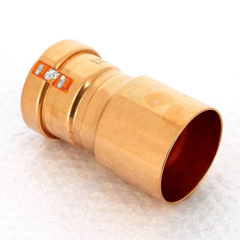 Муфта-вставка пресс медная Viega Profipress XL 76х64 мм 587505