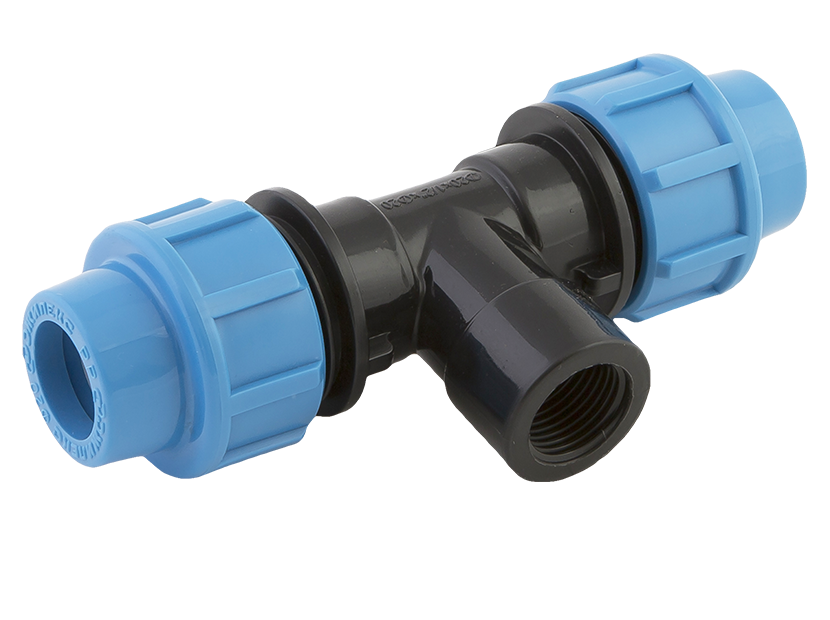 Тройник компрессионный ДЖИЛЕКС ПНД ВР 20 x 1/2 x 20 мм 9321